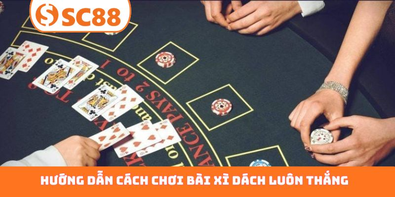 Hướng dẫn cách chơi bài xì dách luôn thắng